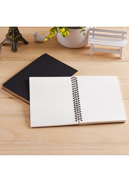 Siyah-Haki Iç Stil Çizim Boyama Grafiti Için Sevimli Küçük Defter Not Defteri Siyah Kağıt Çizim Günlüğü Kitap Memo Pad Ofis Okul (Yurt Dışından) indirimleri