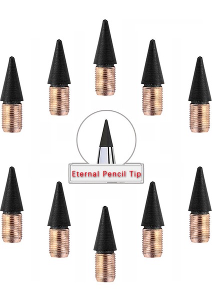 10 Adet Tarzı Sınırsız Yazma Için Değiştirilebilir Sonsuz Kalem Ucu Kalem Başlığı - Mürekkepsiz Kalem (Yurt Dışından) fırsatları