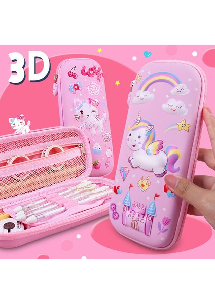 Ördek Stili 3D Stereo Hayvan Kalemlik Plastik Kırtasiye Kutusu Okul Kalemlikleri Kızlar Için Kalem Kutusu Öğrenci Kalem Kutusu Sevimli Kalem Çantası Hediyeler (Yurt Dışından) fiyatları