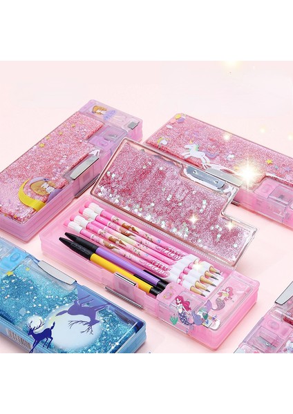 Yeşil Çanta Stili Yeni Çok Fonksiyonlu Kum Tarzı Kalem Kutusu Büyük Kapasiteli Kırtasiye Kutusu Yaratıcı Okul Malzemeleri Sevimli Kawaii Kalem Kutusu (Yurt Dışından) fiyatları