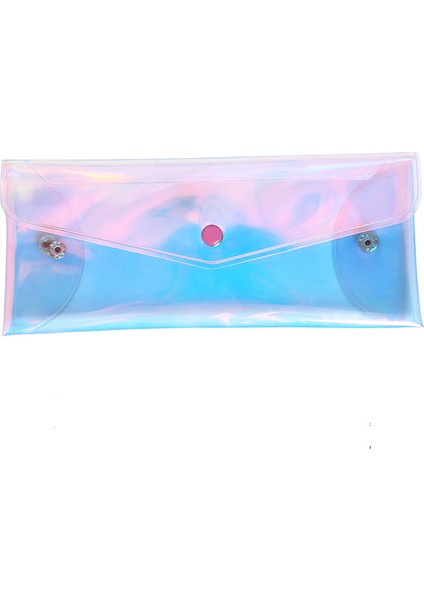 L Tarzı Şeffaf Kalem Kutusu Madeni Para Cüzdanı Kadın Cüzdanı Lazer Pvc Mini Fermuarlı Cüzdanlar Kılıf (Yurt Dışından) indirimleri