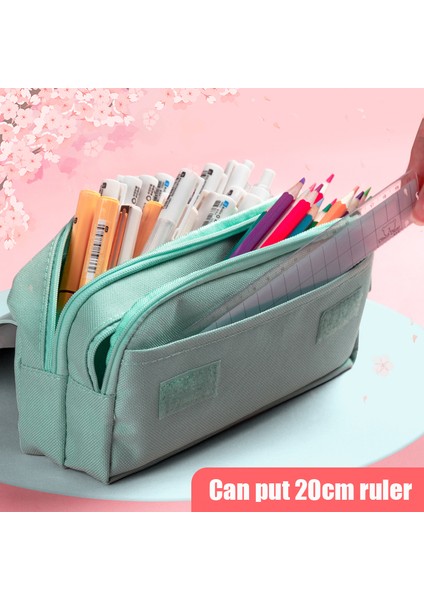 Astronot Tarzı Sevimli Kedi Tasarımı Çift Katmanlı Kalem Kutusu Okul Kılıfı (Yurt Dışından) fırsatları