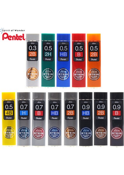 Pıc6 Stili Olarak 1 Adet Japon Pentel Otomatik Kalem Ucu Ain Steın Siyah Reçine Kalem Ucu (Yurt Dışından)