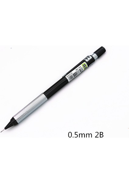 0,5 mm 2b Kalem Stili Yüksek Kaliteli Tam Metal ZD125 Mekanik Kurşun Kalem Profesyonel Çizim Tasarım Resim Otomatik Kalem (Yurt Dışından)