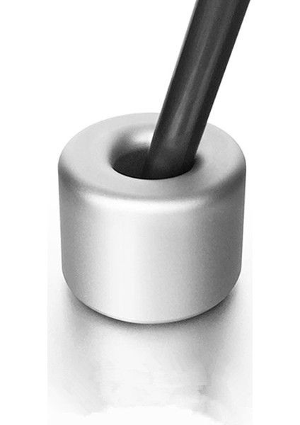 Gül Altın Yuvarlak Stil Mini Yaratıcı Alüminyum Alaşımlı Kalemlik Iş Ofis Malzemeleri Masaüstü Depolama Araçları (Yurt Dışından) fırsatları