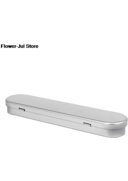 Yüksek Kaliteli 1 Adet Metal Hediye Dikdörtgen At Ağzı Teneke Kutu Dolma Kalem Kutu Kılıfı (Yurt Dışından) fırsatları