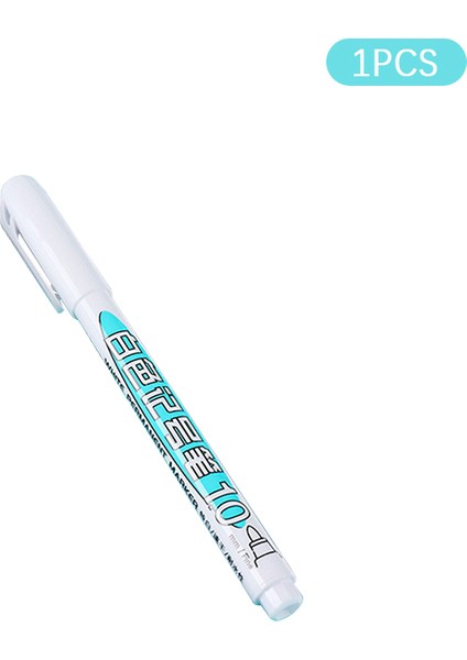 Bir Stil Yağlı Beyaz Doldurulabilir Marker Kalem Graffiti Kalemler Su Geçirmez Kauçuk Boya Kauçuk Kalem Dolgu Boya Kalem Öğrenci Malzemeleri (Yurt Dışından)