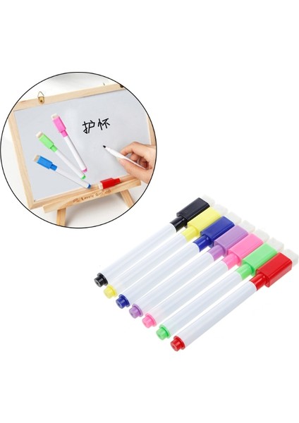 Plastik 1 Kutu Beyaz Tahta Kalemi Silinebilir Kuru Tahta Kalemleri Siyah Mürekkep Ince Uçlu Nip (Yurt Dışından) fırsatları