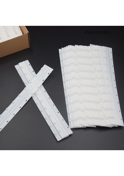 32.5mm-Beyaz (10 Adet) Stil Lot Beyaz Şeffaf Plastik Bağlama Şeritleri Sayfalar 10 Delikli A4 Telli Cilt Bağlama Tedarikçileri Plastik Ciltler (Yurt Dışından) fiyatları