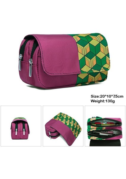 Ben Stil Ejderha Avcısı Tuval Kalem Kutusu Cüzdan Çanta Okul Kalem Fermuar Çantası Hayvan Çizgi Film Çocuklar Erkek Kız Kawaii Malzemeler (Yurt Dışından)