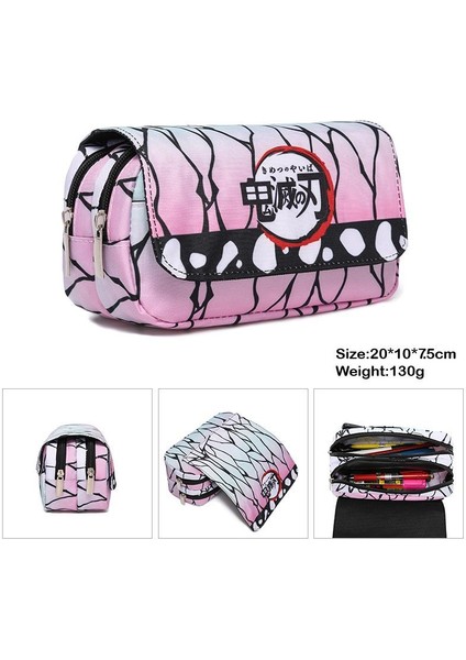 Ben Stil Ejderha Avcısı Tuval Kalem Kutusu Cüzdan Çanta Okul Kalem Fermuar Çantası Hayvan Çizgi Film Çocuklar Erkek Kız Kawaii Malzemeler (Yurt Dışından) fırsatları