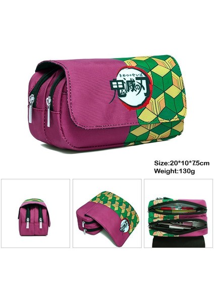 Ben Stil Ejderha Avcısı Tuval Kalem Kutusu Cüzdan Çanta Okul Kalem Fermuar Çantası Hayvan Çizgi Film Çocuklar Erkek Kız Kawaii Malzemeler (Yurt Dışından) indirimleri