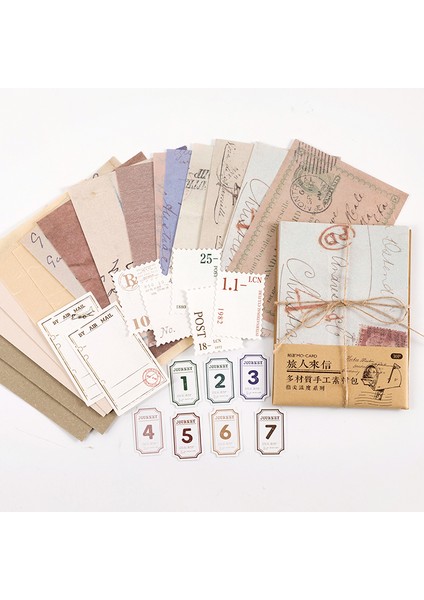 C Stili Journamm Vintage Çiçekli Kağıt Mektup Malzeme Dekorasyonu Için Kağıt Ambalaj Kağıdı Scrapbooking Kartlar Günlük Dıy Retro Malzemeler Kağıt (Yurt Dışından)