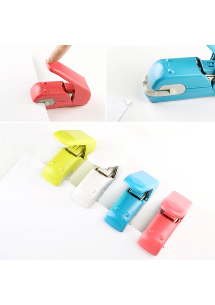 C4 Stili El Tutma Mini Kasa Zımba Staples Olmadan Kağıt Bağlama Kapasitesi Için Staplesiz Stapleleeets Iş Ofisi- Türkçe E-Ticaret Başlığı (Yurt Dışından)