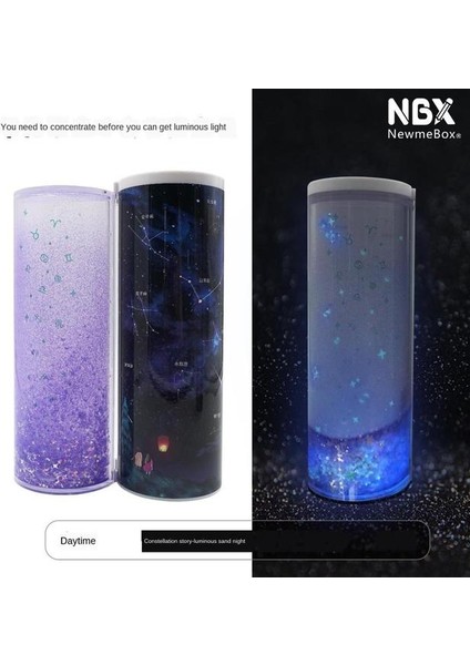 Stil 16 Stil Kalem Kutusu Şeffaf Sıvı Hareketli Kalem Kutuları Nbx Çok Fonksiyonlu Kalem Kutusu Yaratıcı Silindirik Kalem Kutusu Büyük Kapasiteli Çocuk (Yurt Dışından)