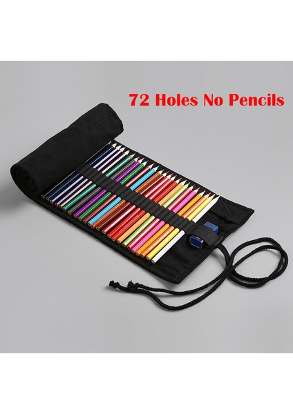 72 Delik Kalemsiz Stil Okul Kalem Kutusu Sevimli Kanvas Kalem Çantası Kalem Kutusu Kawaii Büyük Ceza Kutusu Için Kızlar Erkekler Sevimli Kalem Kutusu Kirtasiye (Yurt Dışından)