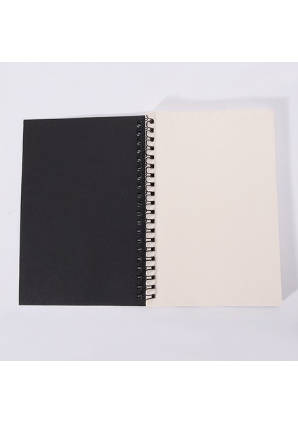 Siyah-Beyaz Iç Stil Çizim Boyama Grafiti Için Sevimli Küçük Defter Not Defteri Siyah Kağıt Çizim Günlüğü Kitap Memo Pad Ofis Okul (Yurt Dışından)