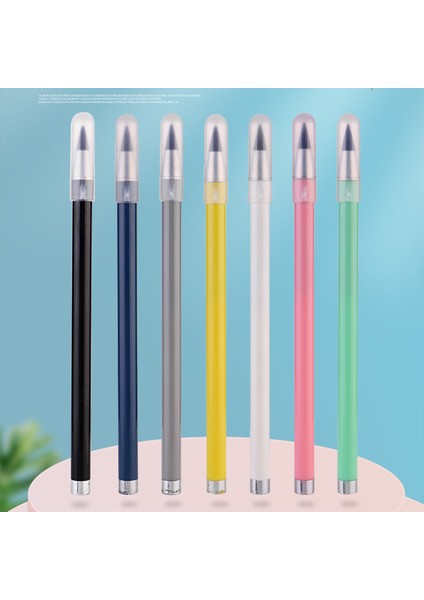 Siyah Stil Dayanıklı Mürekkepsiz Sonsuz Kalem Hb Sınırsız Yazma Kalem Mürekkep Yok Çizim Aracı Ofis Malzemeleri Okul Kırtasiye Hediye Çocuklar Için (Yurt Dışından) modelleri