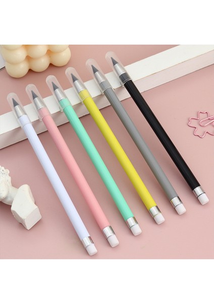 Siyah Stil Dayanıklı Mürekkepsiz Sonsuz Kalem Hb Sınırsız Yazma Kalem Mürekkep Yok Çizim Aracı Ofis Malzemeleri Okul Kırtasiye Hediye Çocuklar Için (Yurt Dışından) indirimleri