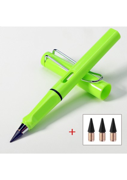 Yeşil Stil Mürekkepsiz Silinmez Kalemli Kalem Hb Silinebilir Uçlu Öğrenci Yazı Kalemi Sanat Kalemi Çocuklar Boyama Kalemli Mekanik Kalem (Yurt Dışından)