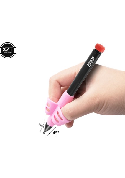 Pembe 6 Adet Kalem Tutucu Kalem Sapı Kavrama Kalem Tutucusu Çocuklar Için Sevimli El Yazısı Yardımcı Eğitmen Duruş Düzeltme Kalem Parmak Tutucu (Yurt Dışından)