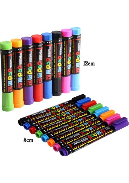 5mm 8 Renk Stili Genvana 8 Farklı Renkli Silinebilir Beyaz Tahta Kalemi Pop Markörleri Doldurulabilir Kalemler Uçlu Uç Düşük Koku Beyaz Tahta Silinebilir Kalemler (Yurt Dışından) fırsatları