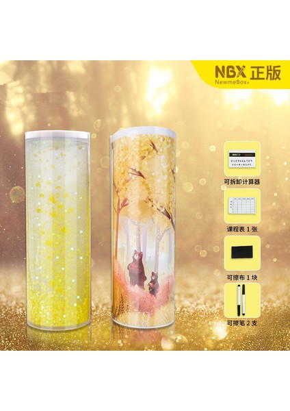 K Tarzı Nbx Sevimli Kalem Kutusu Çanta Çantası Kılıf Okul Malzemeleri Bilgisayar Ayna (Yurt Dışından)