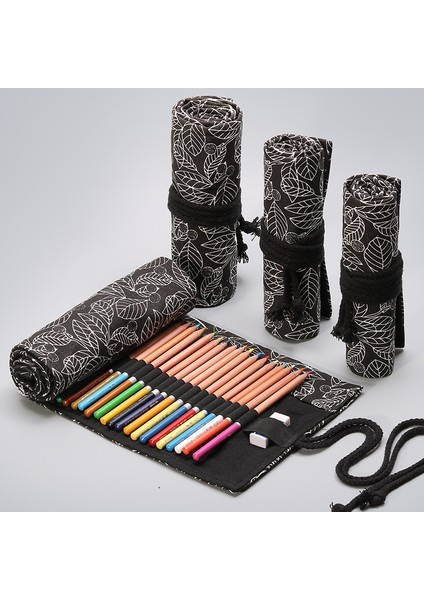 72 Delik Kalemsiz Stil Okul Kalem Kutusu Sevimli Kanvas Kalem Çantası Kalem Kutusu Kawaii Büyük Ceza Kutusu Için Kızlar Erkekler Sevimli Kalem Kutusu Kirtasiye (Yurt Dışından) fırsatları