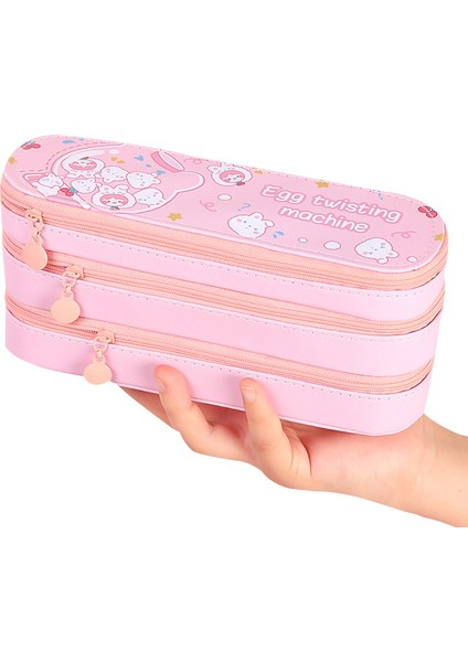 J Tarzı Çizgi Film Büyük Kapasiteli 3 Katlı Kalem Kutusu Sevimli Kız Şirin Kalem Çantası Kalem Çantası Kalem Çantaları Öğrenci Koreli Kırtasiye (Yurt Dışından) fiyatları