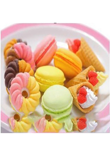 1 Adet Stili3 Rastgele Stil 1 Adet Hayvan Silgisi Okul Ofis Malzemeleri Donut Tatlı Kalem Silgisi Çizim Aksesuarları Kauçuk Silgi Düzeltme Araçları (Yurt Dışından)