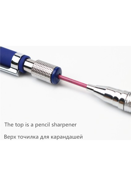 Siyah 2b Stili Ayarla 2.0 Kalınlığında Doldurulabilir Mekanik Kalem Opsiyonel Satın Al 12 Renk Doldurma 2b Siyah Kurşun Kalem Çizim ve Yazma Kırtasiye (Yurt Dışından) modelleri