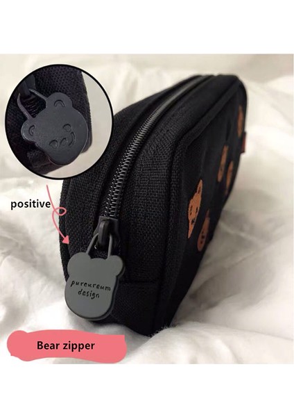 D Stili Aygıt Nakış Tuval Kalem Çantası Kalem Kutusu Çocuk Hediyesi Kozmetik Kırtasiye Ofis Okul Malzemeleri (Yurt Dışından) indirimleri