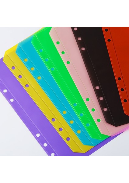A6 Pembe Tarzı 2 Adet A5A6 Dosya Cebi Pvc Dosya Klasörü 6-Halkalı Gevşek Yapraklı Kılıf Kendi Tasarım Fermuarı Ofis Malzemeleri Belge Düzenleyiciler (Yurt Dışından) fiyatları