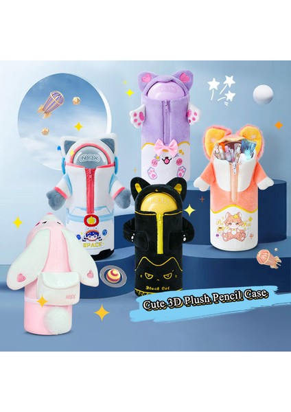No.8 Stili Kızlar Için Yeni Unicorn Kawaii Trousse Scolaire Unicorn Kalem Kutusu (Yurt Dışından)
