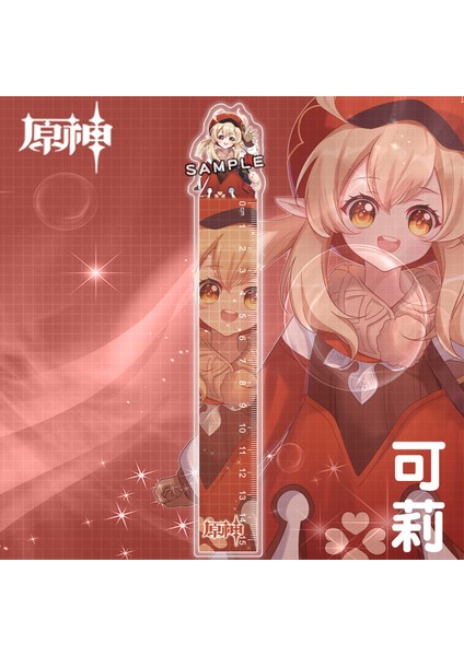 YC-2183 Tarzı Etki Cetveli Çizgi Cetveli Karikatür Keqing Klee Barbatos Sevimli Kawaii Kırtasiye Öğrenci Çizim Malzemeleri Okul Malzemeleri Şirin (Yurt Dışından) fiyatları