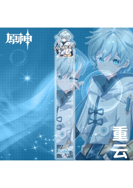 YC-2183 Tarzı Etki Cetveli Çizgi Cetveli Karikatür Keqing Klee Barbatos Sevimli Kawaii Kırtasiye Öğrenci Çizim Malzemeleri Okul Malzemeleri Şirin (Yurt Dışından) indirimleri