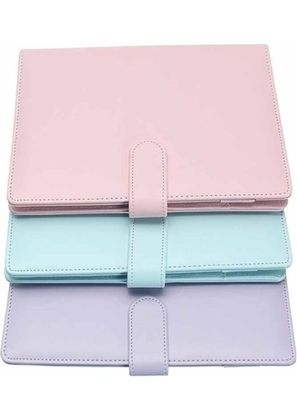 A5 Pembe Tarzı Yeniden Doldurulabilir Defter Dosya Klasörü Not Defteri Kılıfı Deri Halkalı Bağlama Ofis Malzemeleri (Yurt Dışından) indirimleri