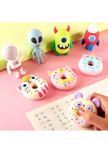 Tek Boynuzlu At Tarzı Kırtasiye Yaratıcı Sevimli Hayvan Silgileri Öğrenci Çocuk Okul Malzemeleri Şirin Donut Karikatür Minimalist Hediye Aksesuarları (Yurt Dışından) fırsatları