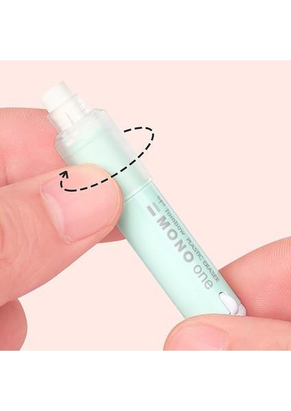 Nane Yeşili Tarzı 1 Adet Tombow Silgi Mono One Ruj Limited Edition Macarons Dönme Marksız ve Dönme Çekirdek Kırtasiye Öğrencileri (Yurt Dışından) fırsatları