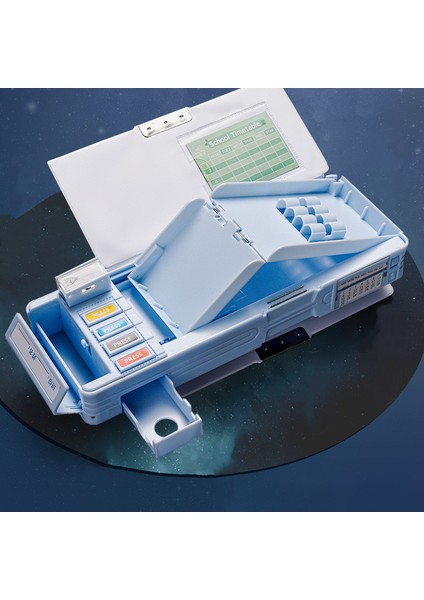 Çift Taraflı B4 Stili Deforme Sevimli Kalem Kutusu Okul Kırtasiye Saklama Kutusu Karikatür Kalem Kutusu (Yurt Dışından) indirimleri