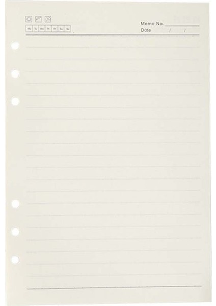 Çizgili-D Tarzı A5 45 Yaprak Halka Defter Eklemesi Dolma Kağıtlar Dergiler A5 A6 Spiral Günlük Planlayıcı Iç Çekirdek Kağıtlar (Yurt Dışından)