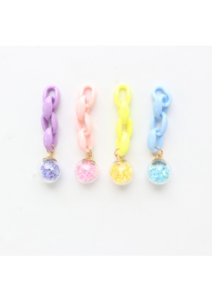 Toplam 4 Adet Tarzı Domikee Sevimli Kawaii Yaratıcı Sıralı Asma Süs Defter Takvim Aksesuarları Kırtasiye Malzemeleri (Yurt Dışından)