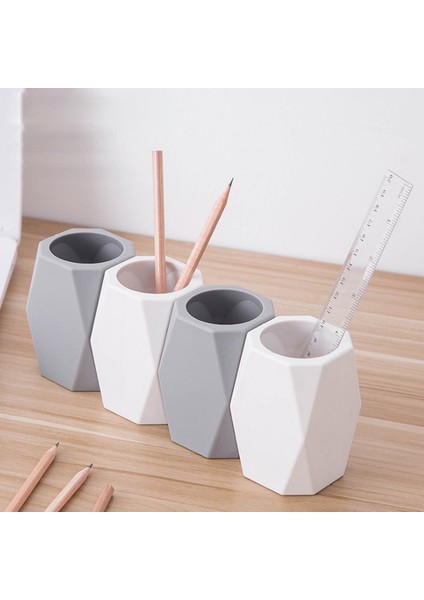 6.8x9.5cm Tarzı Yeni Basit Silikon Kalemlik Kalem Standı Masaüstü Depolama Kutusu Masa Ofis Düzenleyici Tutucu Okul Kırtasiye Malzemeleri (Yurt Dışından) indirimleri