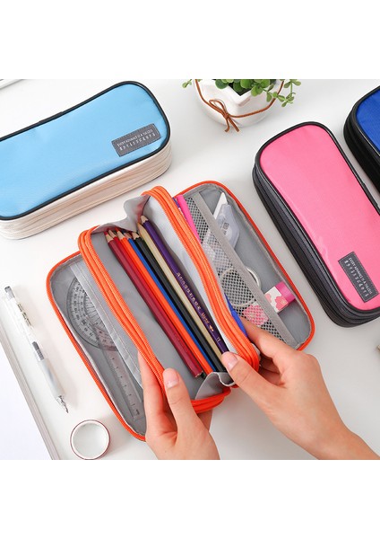 A2 Stili Büyük Kapasiteli Kalem Kutusu Kırtasiye Sevimli Erkek Kız Hediye Kalem Çantası Kalem Kutuları Depolama Öğrenci Okul Ofis Malzemeleri (Yurt Dışından) fırsatları