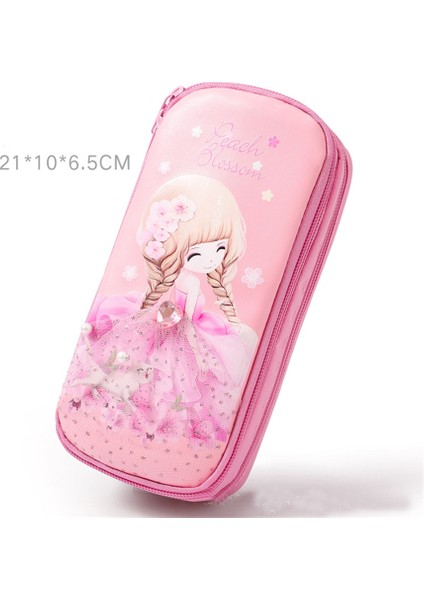 Kalem Kutusu Stili Sevimli Kız Kalem Kutuları Okul Kırtasiye Çantası - Türkçe (Yurt Dışından)