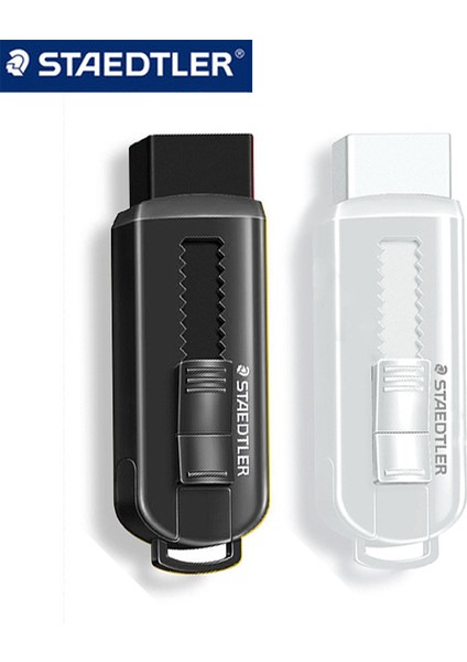 Siyah Stil Staedtler Yeni Itme-Çekme Türü Pvc Içermeyen Toksik Olmayan Siyah ve Beyaz Silgi Ilkokul Kalem Özel Silgi (Yurt Dışından) fiyatları