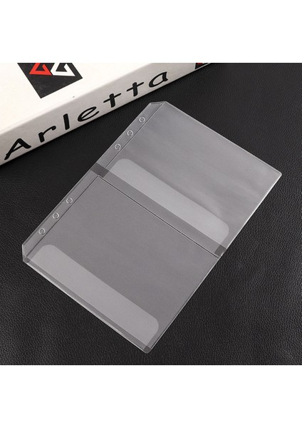 A5 2 Cepler-6pcs Tarzı A5 6 Halka Dosya Cepi 3 Çeşit - Fermuarlı Zarf ve 2 Cepli Dosya Çantası ve Filofax Düzenleyici Için 3 Ayrı Cep - (Yurt Dışından)