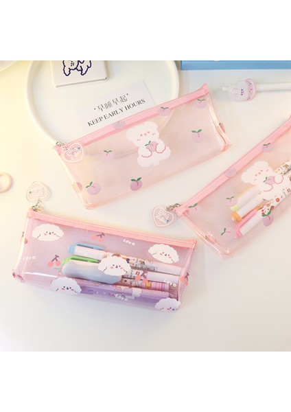 Fensesiduohua Tarzı 1 Adet Sevimli Kalem Kutusu Küçük Basit Kız Içerikli Çok Fonksiyonlu ve Büyük Kapasiteli Okul Kalem Kutusu Kalemlik Kalem Çantası. (Yurt Dışından) fiyatları