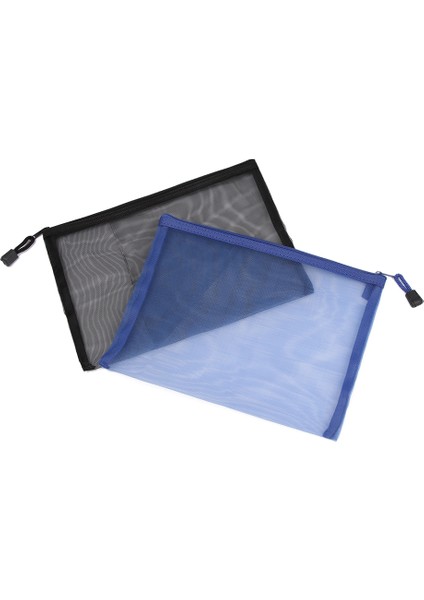 A6-Pembe Tarzı Yeni Basit Şeffaf File Kozmetik Saklama Çantası Net Fermuarlı Kalem Kutusu Naylon Makyaj Çantası Taşınabilir Seyahat Tuvalet Çantası (Yurt Dışından) indirimleri