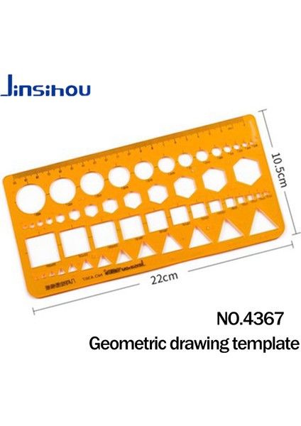 NO.4367 Tarzı Jinsihou Plastik Çizim Şablonu Şablonu Cetvel K Reçine Yumuşak Mimar Inşaat Geometri Matematik Mobilya Eğri Yuvarlak Cetvel (Yurt Dışından)